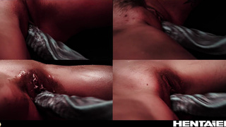 Щупальца трахают и оплодотворяют телок в реалистичном порно