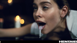 Девушки занимаются магическим сексом для вызова монстров