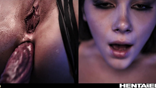 Секс видео с тентаклями в HD качестве