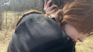 Дикий лесной секс — горячее порно видео с разрывом презерватива