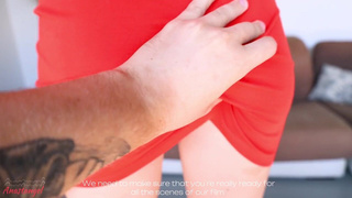 Анальный секс с доминирующей девушкой — страстный оргазм и лицо в попе