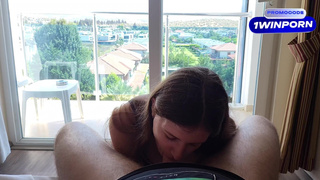 Секс с Вероникой: страстный минет и горячая конча на лицо