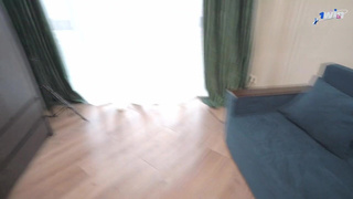 Страстный минет и жесткий секс с развратной блондинкой