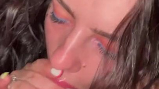 Страстный минет от Mashenkaas