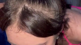 Украинская пара в горячем секс-видео у воды: минет и куколд-фантазии