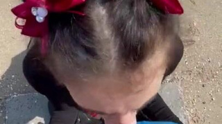 Горячее порно видео с развратной студенткой