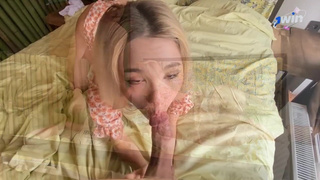 Реальное порно с азиаткой — хентай-страсть в постели