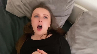 Реальное домашнее видео с развратными стонами