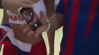 Natalia Football fan - Страстный секс с обаятельной болельщицей