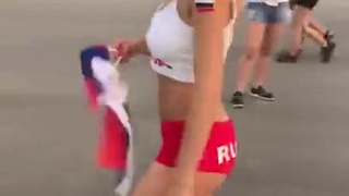 Natalia Football fan - Страстный секс с обаятельной болельщицей