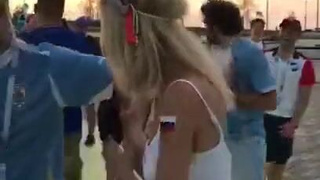 Natalia Football fan - Страстный секс с обаятельной болельщицей