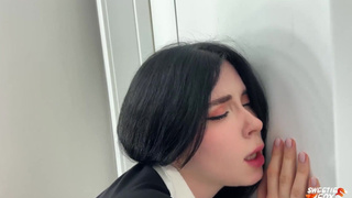 Sweetie Fox обманули с фейковым продюсером – порно видео с разоблачением