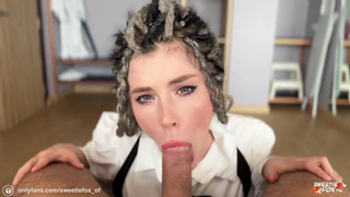 Смотреть онлайн – Sweetie Fox в жестком порно с элементами доминирования
