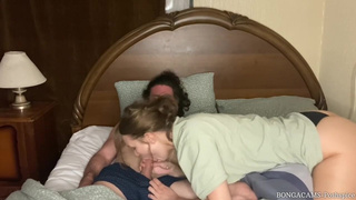 Мачеха соблазнила пасынка: эксклюзивное домашнее порно