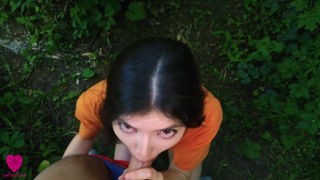 Сперма на природе – экстремальное секс видео смотреть онлайн