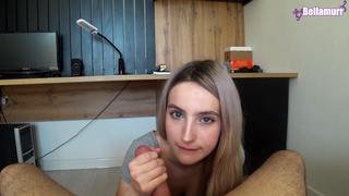 Секс видео с горячей блондинкой