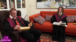 Магический минет от Гермионы - русская порно пародия на Гарри Поттера смотреть онлайн