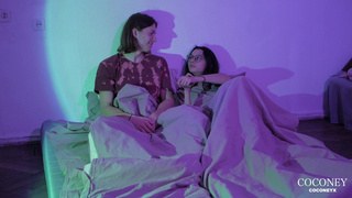 Секс видео перед сном - страстный минет и интим