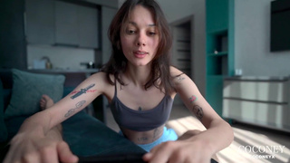 Глубокий минет с утра – горячее порно видео с развратной красоткой