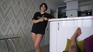 Kate Koss верит в гороскопы — обманный минет в HD