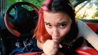 Реальное домашнее порно - отсос и жесткий трах в машине после вечеринки