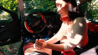 Реальное домашнее порно - отсос и жесткий трах в машине после вечеринки