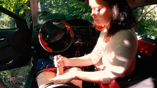 Реальное домашнее порно - отсос и жесткий трах в машине после вечеринки