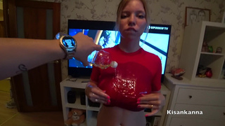 Возбуждающее видео с фут-фетишем: масляные наслаждения