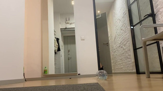 Секретное порно видео - Девушка мастурбирует одна