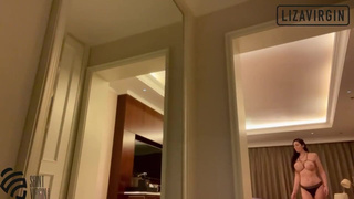 Утро страсти в роскошном отеле – горячее порно видео с красивой парой