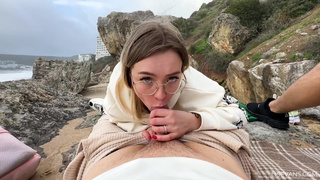 Страстное порно видео с пляжным сексом